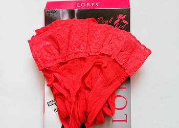 Rajstopy imitujące pończochy do paska Lores 4-L