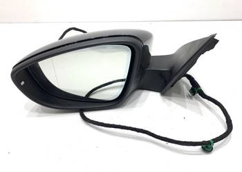 LUSTERKO LEWY VW PASSAT B7 Kombi 10-15 Deep Black (głęboka czerń) LC9X