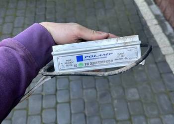 Zasilacz Uniw 12V 5A 60W wodoodporny IP68