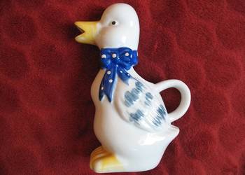 Dzbanuszek _ Mlecznik _Gąska _pojemnik na śmietankę - 14 x 9 x 5 cm