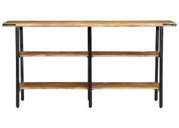 vidaXL Konsola 140x35x70 cm Drewno lite Mango(SKU:373613)