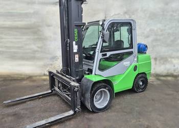 Wózek widłowy Cesab 3500kg (czyli Toyota 8FGF35 ) • TRIPLEX • pozycjoner