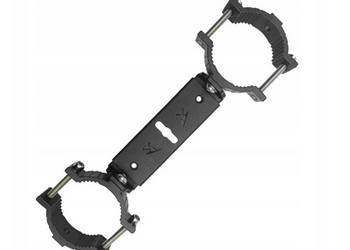 Stelaż motocyklowy na lagi, widełki pod halogeny lightbary z aluminium