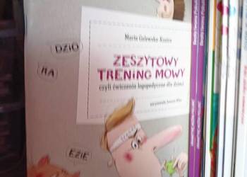 Ćwiczenia logopedyczne książki Trójmiasto szkolne Gdańsk książki Gdynia