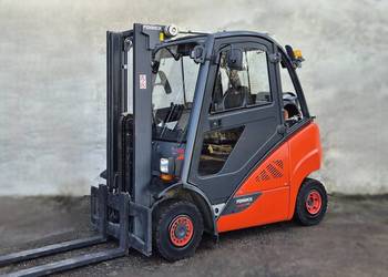 Linde H20-600 • KABINA • wolny skok • 4 sekcje • LEASING • wózek H25
