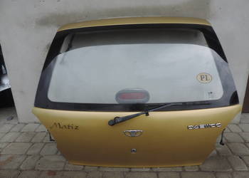 DAEWOO MATIZ KLAPA BAGAŻNIKA TYŁ