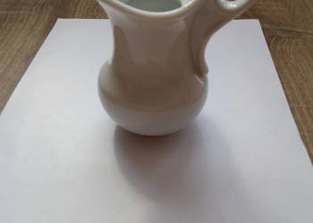 Dzbanek Flakon Biały Ceramiczny Dzbanek Flakon Biały Ceramiczny