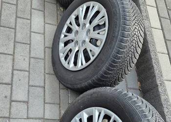 Koła felgi stalowe 15 cali Kia Hyundai z oponami Falken EuroAllSeason S210