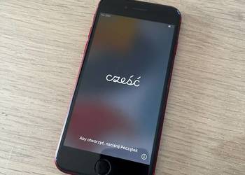 iPhone SE, Red 64GB + etui