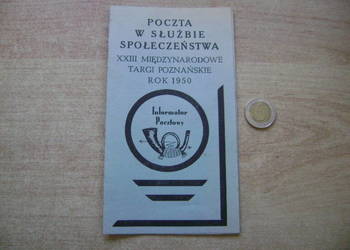 Starocie z PRL - Stare dokumenty Poczta = Informator pocztowy z 1950r.