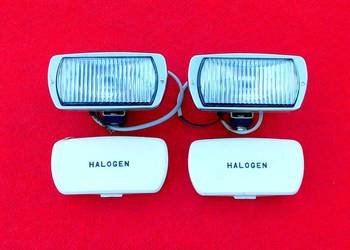 Nowe 2x halogeny ZELMOT nakładki FSO Polonez Borewicz Fiat 125p 126p 2szt.