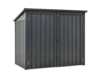 METALOWA ZABUDOWA OBUDOWA NA KOSZE NA ŚMIECI ZIPPER ZI-MTB2 2X240L