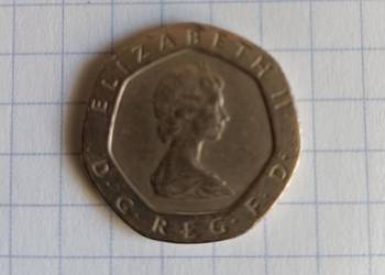 20 PENSÓW ( TWENTY PENCE ) 1983 ROK - WIELKA BRYTANIA