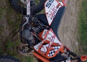 Sprzedam ktm gs 125 uszkodzona skrzynia