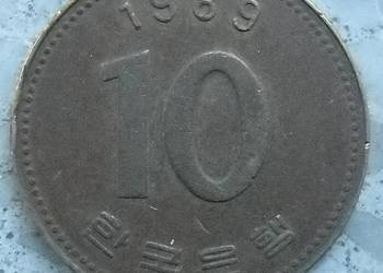 KOREA POŁUDNIOWA-10 WON-1989 r-ŚWIĄTYNIA