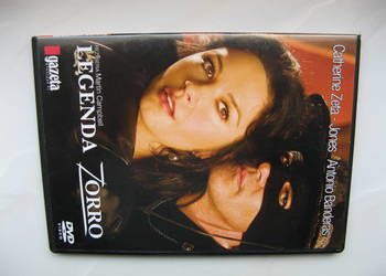 DVD: Legenda Zorro - Catherine Zeta-Jones, Antonio Banderas, polski lektor
