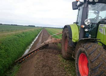 Odmularka ślimakowa do rowów melioracyjnych, długości robocze 2,6 m i 3 m