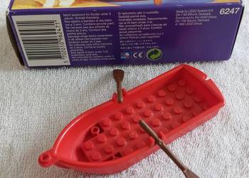 łódka z zestawu lego