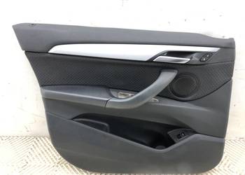 BOCZEK DRZWI LEWY PRZÓD BMW F48 Crossover TAPICERKA