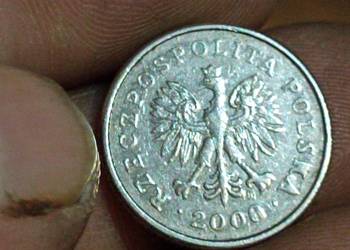 Sprzedam 20 groszy 2008 r zle bita data zalane napisy