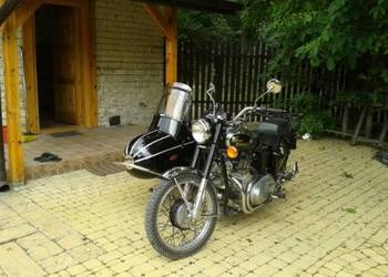 Royal Enfield diesel z wózkiem bocznym