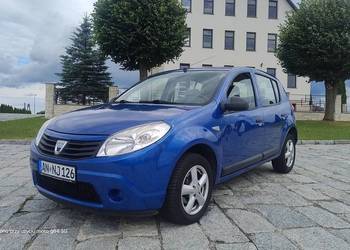 DACIA SANDERO 2009 ROK BENZYNA ALU KLIMA CD OKAZJA CENOWA