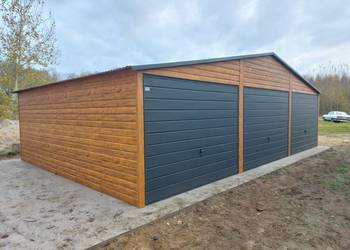 Garaż 9x6 Premium MOCNY złoty dąb CAŁA POLSKA SZYBKI TERMIN tanie raty