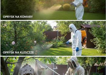 Zwalczanie komarów, prowadzenie oprysków na komary, kleszcze, Wrocław, cena
