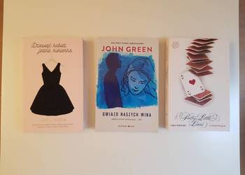 Literatura młodzieżowa. Zestaw 3 książek