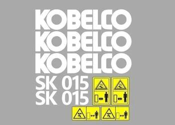 Naklejki oklejenie KOBELCO SK015 Zamiennik