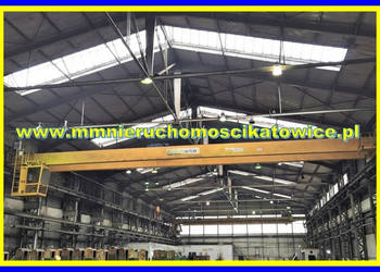 Hala produkcyjna do wynajęcia śląskie Sosnowiec suwnice plac bramy dla TIR
