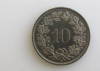 Moneta10 rappenów 1994 ( Szwajcaria )
