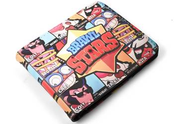 Avatars | 13 cm | Eko-Skóra | Portfel | Brawl Stars