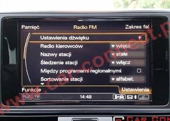 Audi polskie menu Warszawa Q5 A7 MMI RNSE A4 A6 Q7, używany na sprzedaż  Warszawa