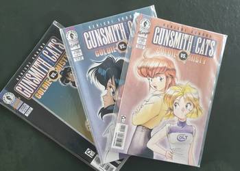 Manga - Gunsmith Cats - Goldie vs. Misty - 3 komiksy USA