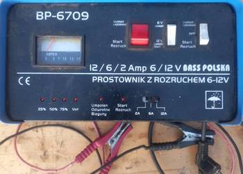 Prostownik z rozruchem