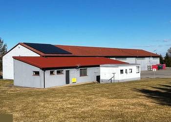 Hala z zapleczem biurowo-socjalnym, mieszkanie, k. Pobierowa- wynajem,