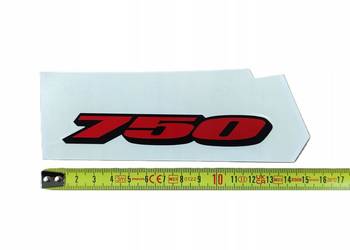 NAKLEJKA 750 NA ZADUPEK PRAWA STR. SUZUKI GSX-R750 2006-2007 6816102H00CVZ