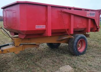 Przyczepa skorupa Siam  B85 8,5t Przyczepa skorupa Siam  B85 8,5t