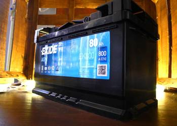 Akumulator AGM start&stop80Ah 800A Exide EK800
