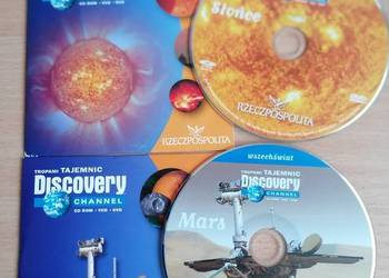 Płyta DVD-CD SŁOŃCE,MARS Tropami Tajemnic Discovery Channel.2 płyty