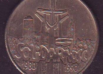 Moneta Solidarność 10 000 zł 1990