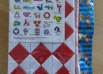 Magic snake cube instriuction book