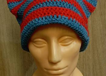 Cat beanie czapka z uszami kot