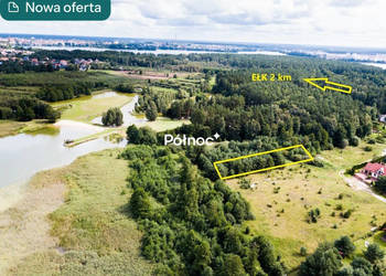 Działka budowlana Chruściele k. Ełku plaża