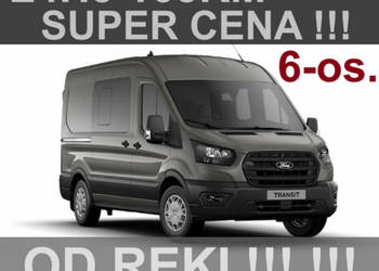 Ford Transit L4H3 130KM Super Niska Cena od ręki !! 6-osob.