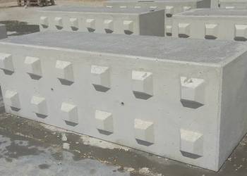 Blok betonowy typu LEGO 180x60x60