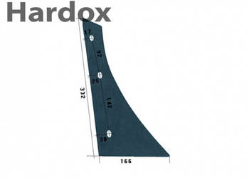 Pierś 073256/P części do pługa KVERNELAND