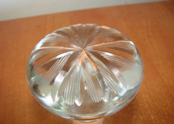 szklany korek karafki