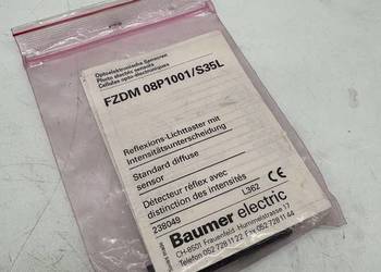 Baumer FZDM 08P1001/S35L Czujnik dyfuzyjny